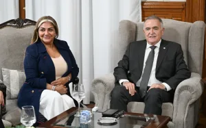 ¡La bomba de La Bomba! Gladys se acerca al justicialismo tras reunirse con el gobernador Osvaldo Jaldo