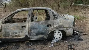 auto quemado