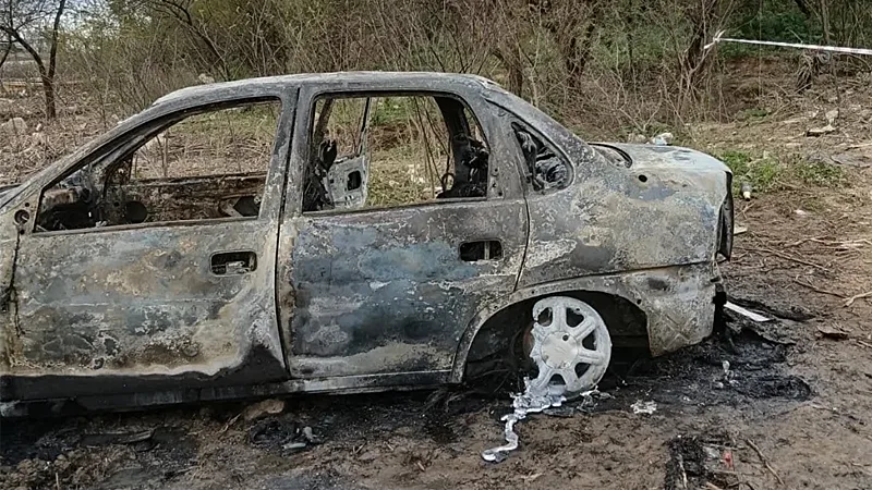 auto quemado