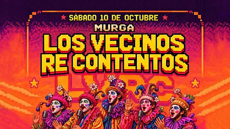 Los Vecinos Re Contentos se presentan junto a Le Puse Cuca