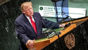 Trump amenazó en la ONU con usar su "poderío militar sin límites" en Latinoamérica y Milei celebró la "masterclass"