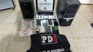 Secuestro de material