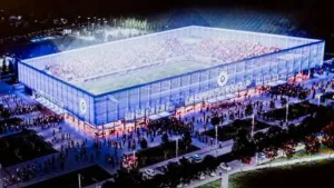 Cómo es el estadio para 15.000 espectadores que proyecta Messi en el Gran Rosario