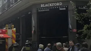 Incendio en un bar del microcentro de Rosario dejó dos heridos