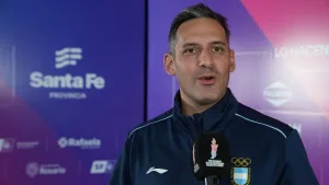 Sebastián Crismanich y otra forma de vivir los Juegos: “Vengo con mi familia a disfrutar”