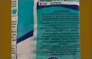 Ojo con esto: la agencia alimentaria de Santa Fe prohibió la venta de una leche en polvo "falsificada"