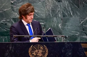 Ganando amigos: en la ONU, Milei calificó a la organización como "inútil" y alimentadora de una "casta de parásitos"
