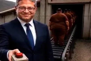 Repudio internacional: el ministro israelí Ben-Gvir publicó un video de IA de palestinos en una cinta transportadora