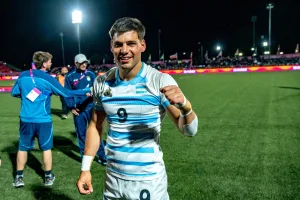 Pedro De Haro, oro en rugby 7: "Desde que nos enteramos de los Juegos en Rosario, estoy pensando en este momento"