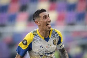 Arrancó el segundo tiempo en Santiago del Estero: con un doblete de Ángel Di María, Central derrota 2-1 a Estudiantes