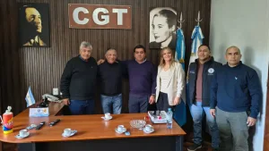 Confederación del Transporte local fue recibido por la conducción de la CGT nacional