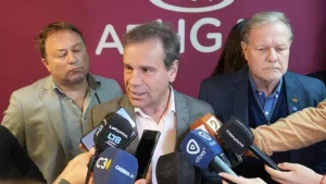 El secretario de Comercio Interior y Servicios, Gustavo Rezzoaglio