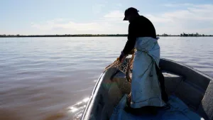 Pescador río Paraná. Foto gentileza: Celina Mutti Lovera