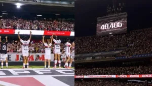 49.405 hinchas en la final del Brasileirão entre São Paulo y Corinthians