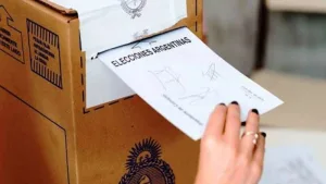 Emitiendo el voto