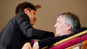 Kicillof y Máximo Kirchner