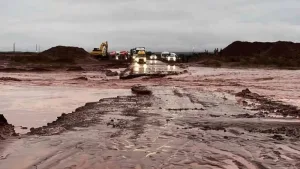 El Súper Niño golpea a Neuquén: lluvias e inundaciones afectan el tránsito a Vaca Muerta