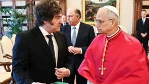 El Papa y Milei