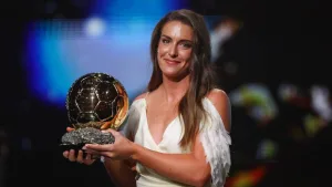 Alexia Putellas recibió su tercer Balón de Oro
