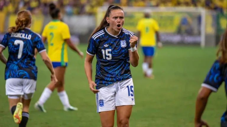 Florencia Bonsegundo, empate Seleccion Argentina
