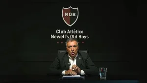 Ignacio Astore, presidente de Newell's