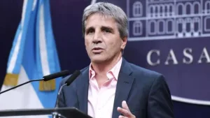 Ministro Luis Caputo
