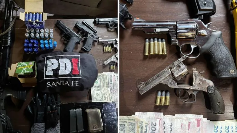 Procedimiento policial en Rosario