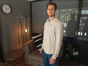 Facundo Urchipia: "En el tenis profesional es casi imposible no jugar con molestias"