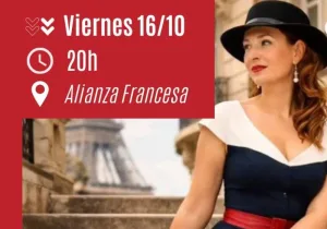 Este viernes Ohlala Virginie brindará un concierto en la Alianza Francesa