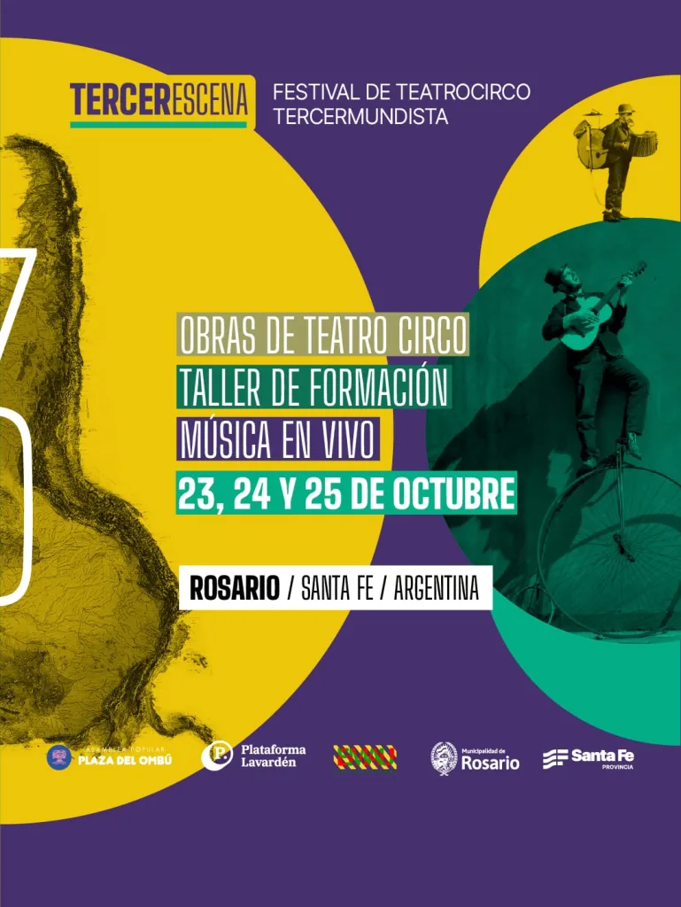 Tercerescena Festival de Teatrocirco Tercermundista cierra el mes de los grandes encuentros escénicos de la ciudad
