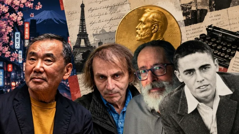 Murakami, Pynchon, Houellebecq y un argentino, entre los candidatos a ganar el Nobel de Literatura 2026