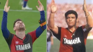 "Es un lujo para los hinchas de Newell's que los dos más grandes de la historia se pusieron la camiseta rojinegra"