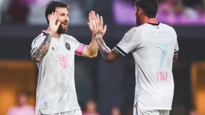 Con asistencia de Messi a De Paul, Inter Miami le ganó 2-0 a New York City por la MLS