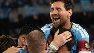 Fiesta completa: en su partido despedida de la Selección, Messi marcó y Argentina goleó a Benín