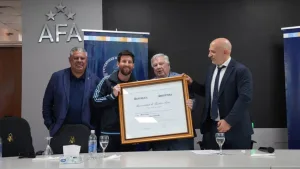 La UBA le entregó a Messi el título de Doctor Honoris Causa