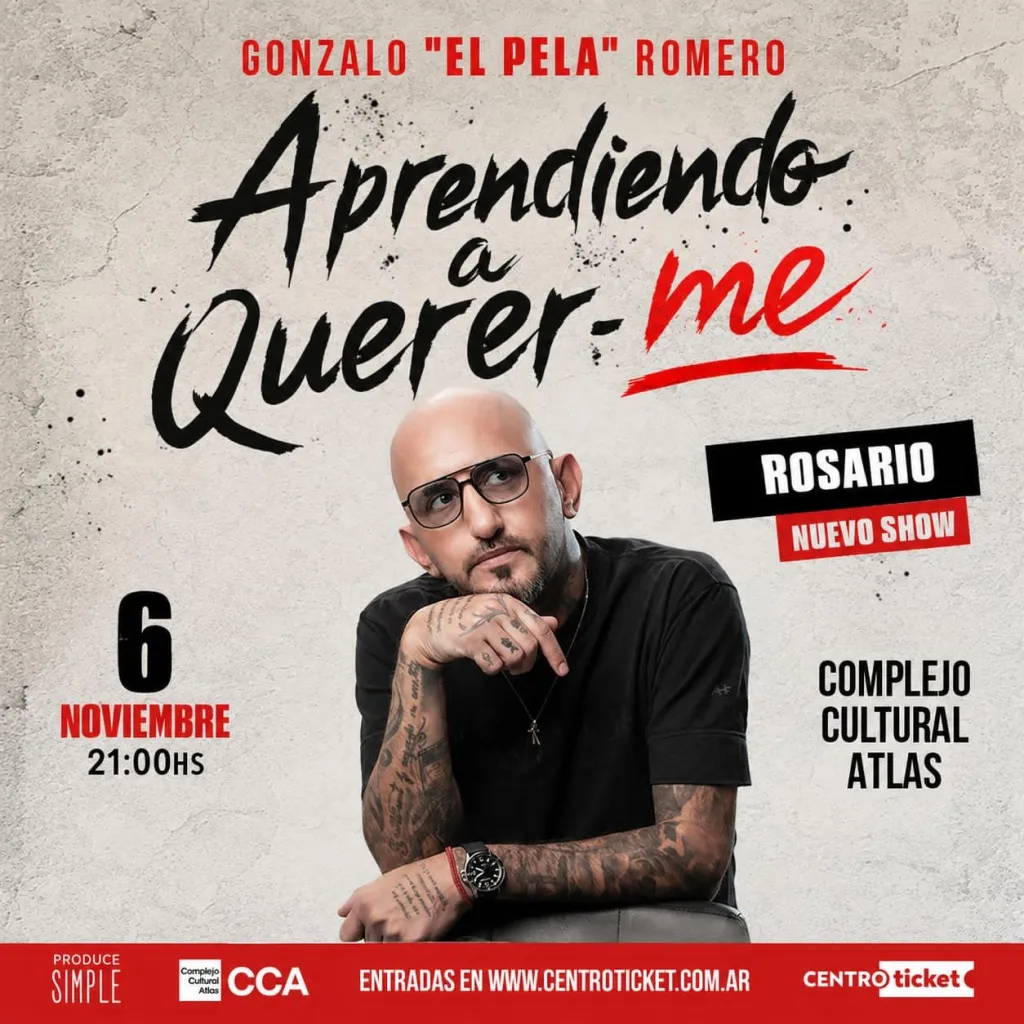 Gonzalo El Pela Romero presenta Aprendiendo a querer-me