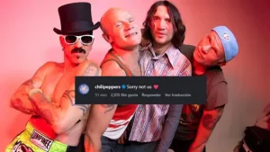 “Perdón, nosotros no”: Red Hot Chili Peppers desmintió su show en Rosario