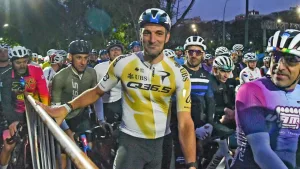 La otra pasión de Lionel Scaloni: el DT de la Selección compitió en el Gran Fondo de Buenos Aires